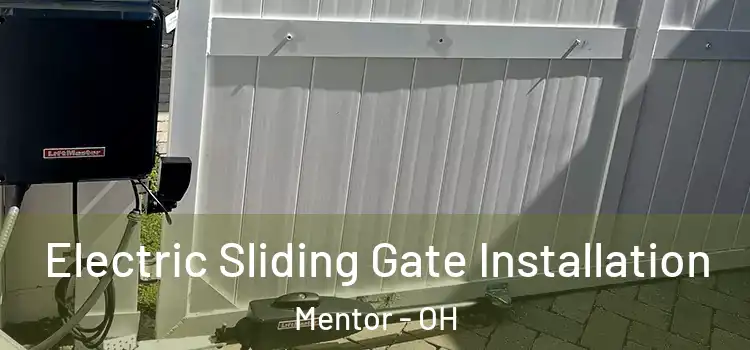 Electric Sliding Gate Installation Mentor - OH