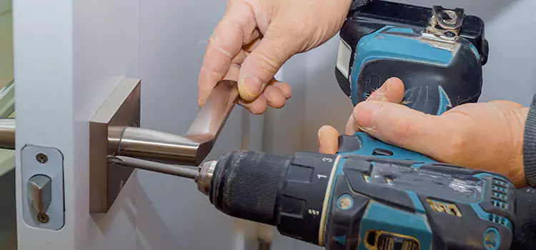 Security Door Lock Installation Mentor